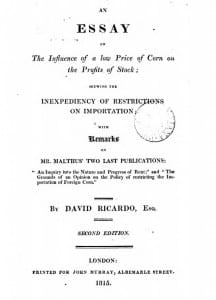 Ricardo title-page